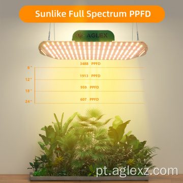 Luzes de cultivo de LED de espectro completo para vegetais